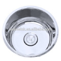 304 stainless steel round bowl sinks for small kitchen